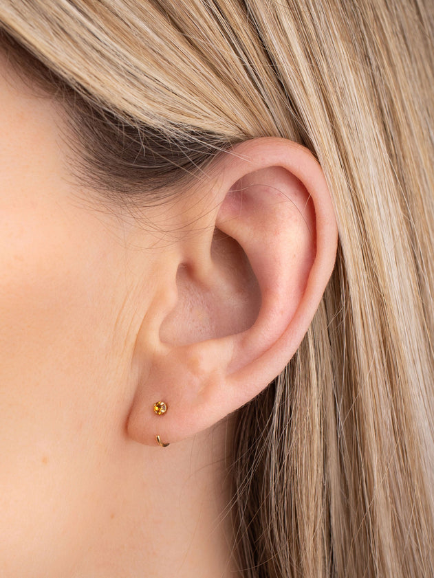 Dimitri Earrings Topaz