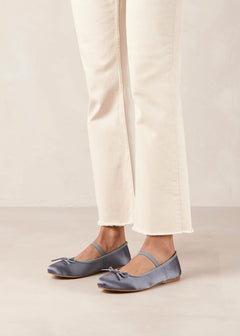 Odette Stone Ballet Flats Grey