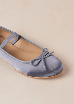 Odette Stone Ballet Flats Grey