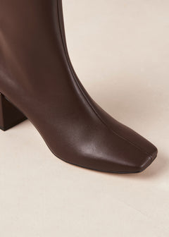 Watercolor Umber Boots Brown