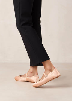 Odette Ballet Flats Pale Pink