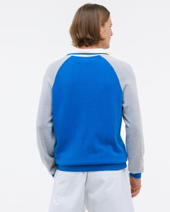 The Room Polo Collar Sweater Knit Blue