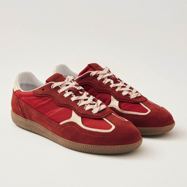 Tb.490 Rife Leather Sneakers Red