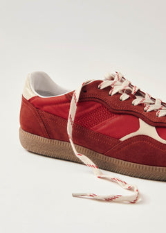 Tb.490 Rife Leather Sneakers Red