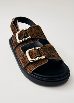 Harper Leather Sandals Soft Tan
