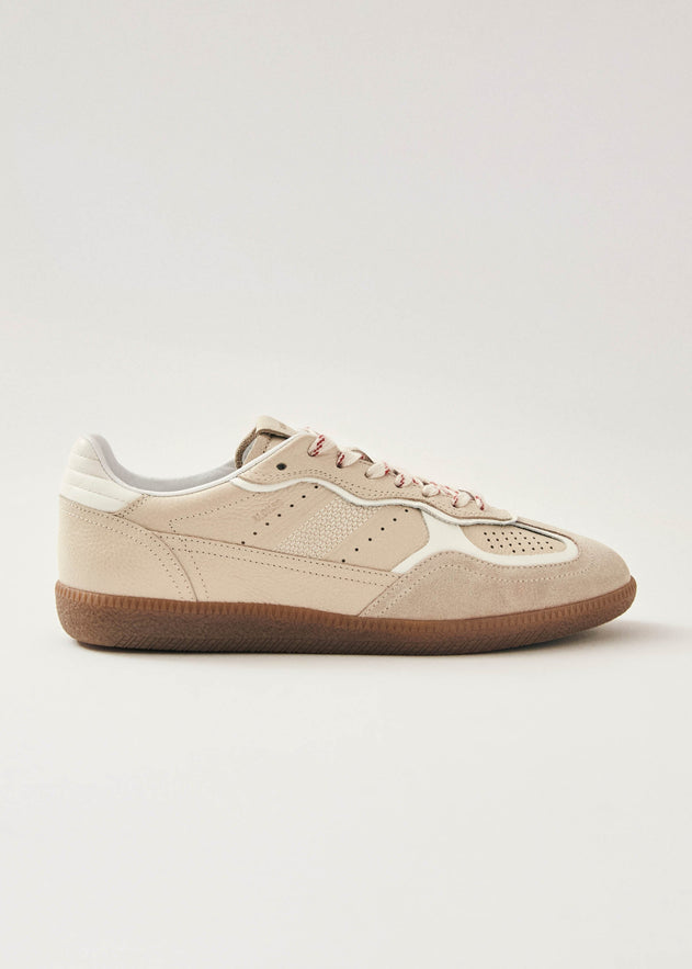 Tb.490 Rife Leather Sneakers Grain Cream