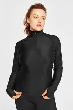 Elevate Long Sleeve Sport Top Nero Black