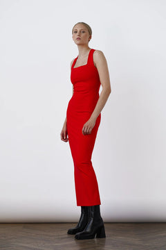 Emile jurk Scarlet rood