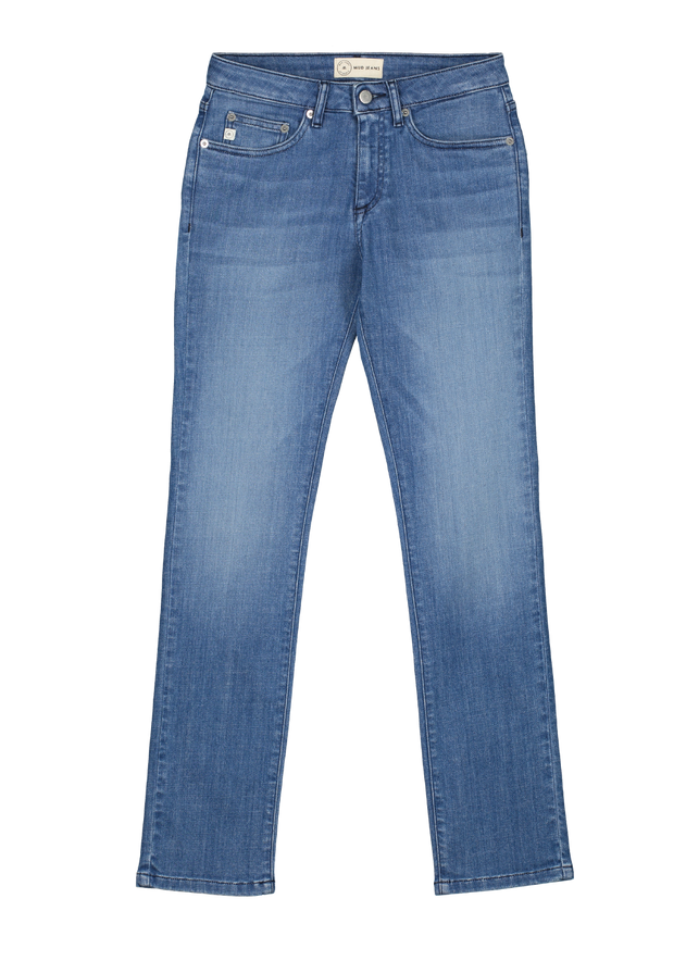 Faye Straight Jeans Authentic Indigo