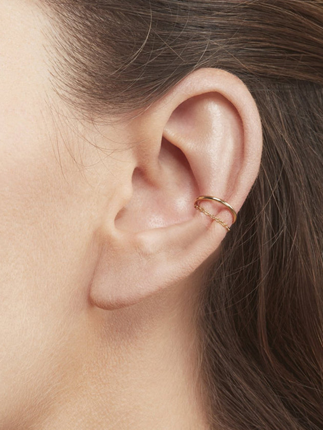 Georges Single Earcuff Gold
