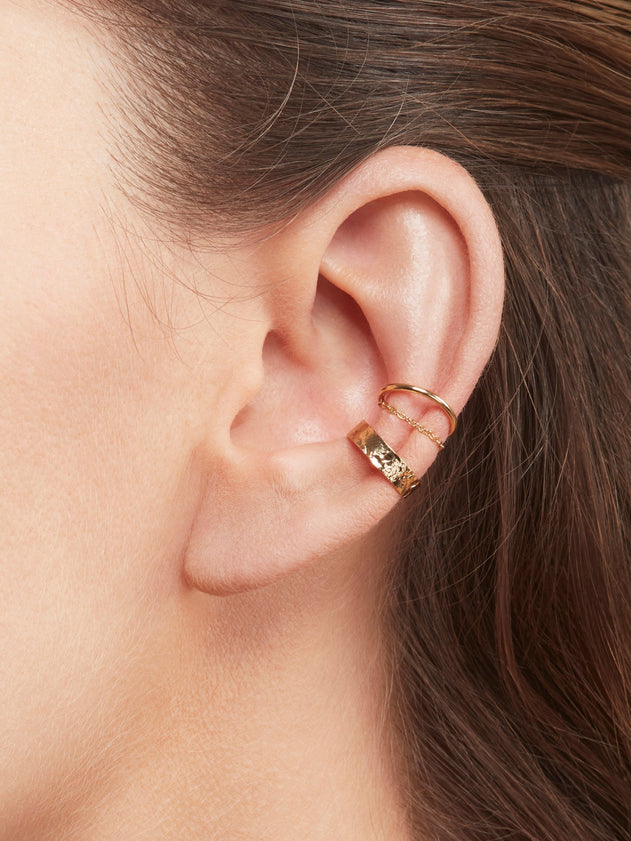 Georges Single Earcuff Gold