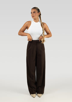 Jagger Tailored Trousers Brown