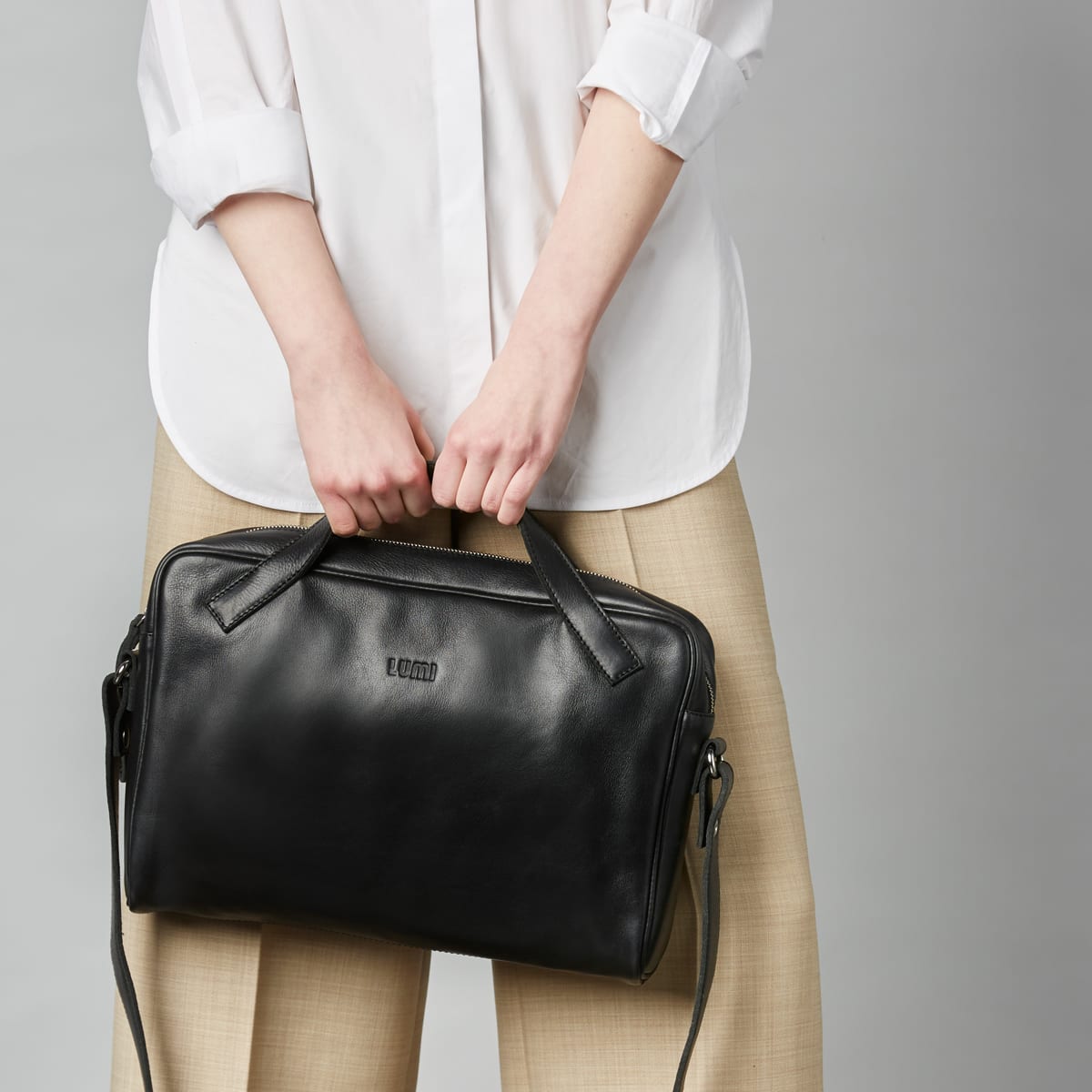 Hirku Large Laptop Bag Black