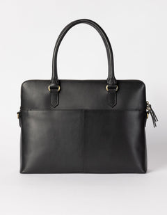 Hayden Classic Leather Bag Black