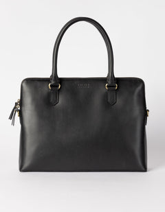 Hayden Classic Leather Bag Black