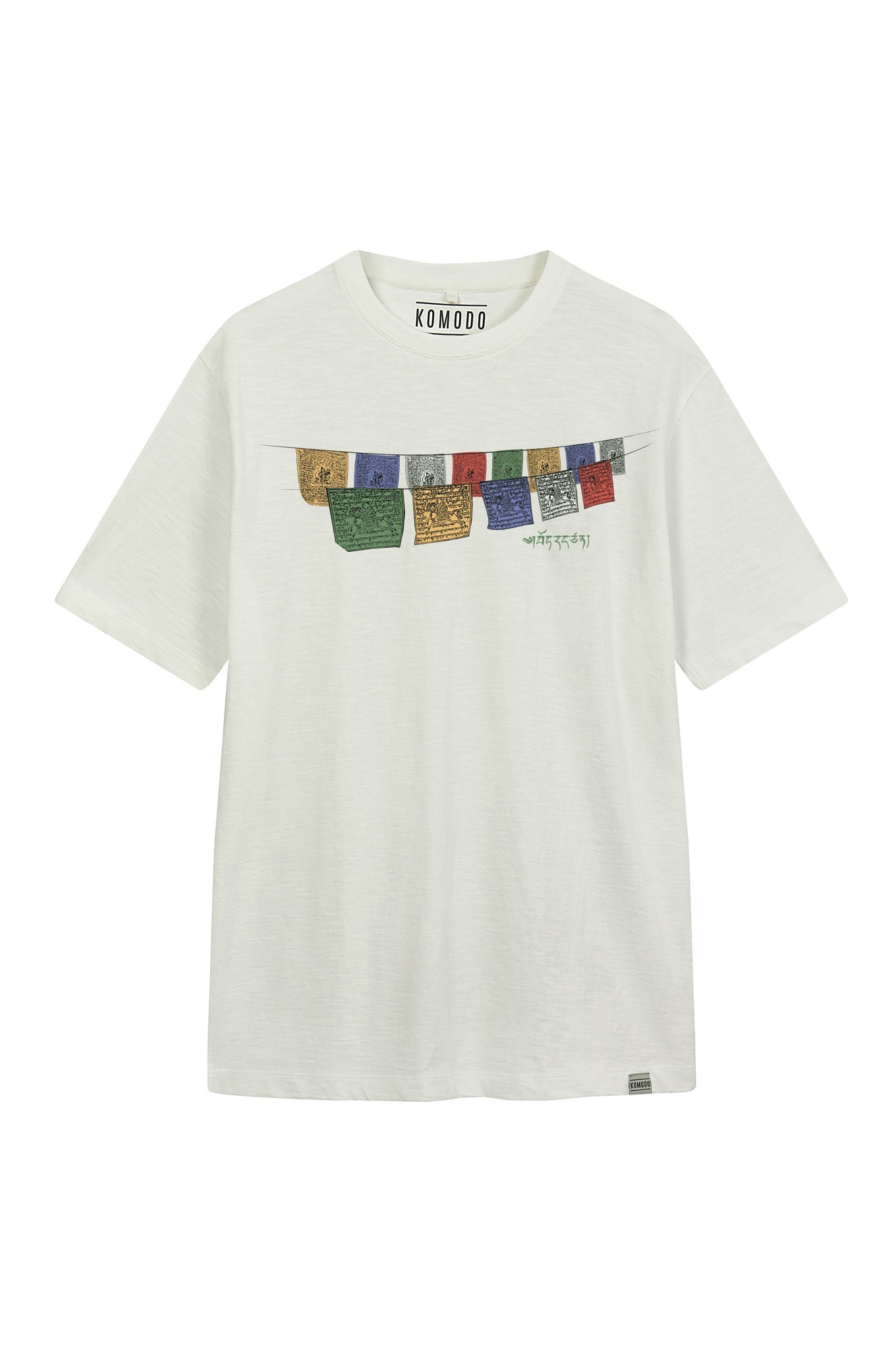 Free Tibet T-shirt Gebroken wit