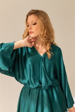 Camelia Dress Dark Green