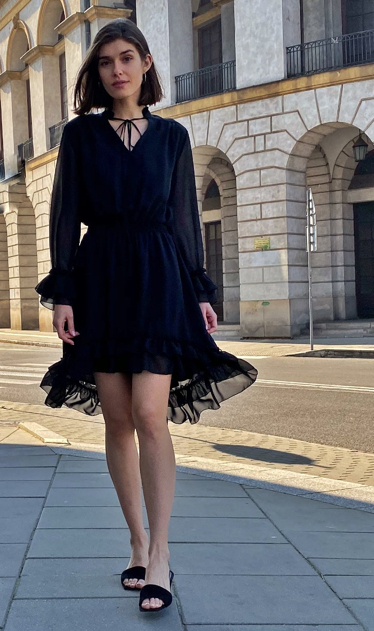 Ines kleine zwarte jurk