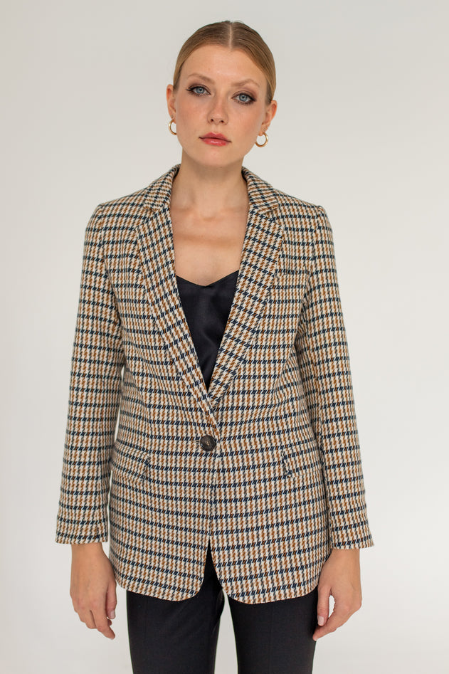 Vogue Blazer -geruite