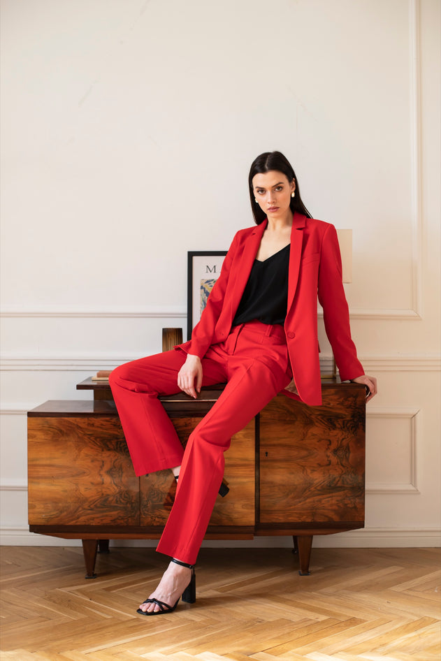 Vogue Broek Rood