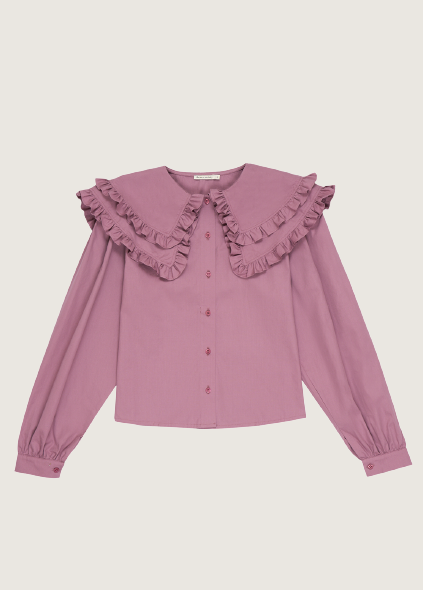 Jimena Blouse Stoffig Orchidee