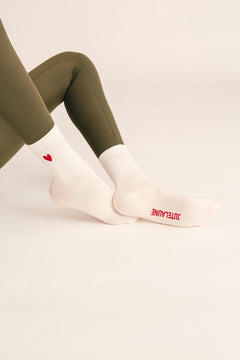 Heart Socks Red