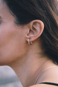 Square Earrings Gold/Silver