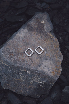 Square Earrings Gold/Silver