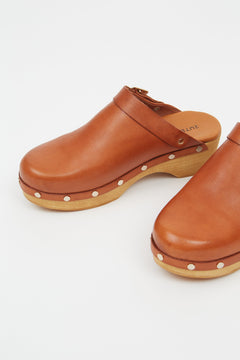 Clogs Cognac