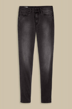 Juno Medium Gray gebruikte jeans