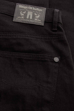 Christina High Jeans blijft zwarte spoeling