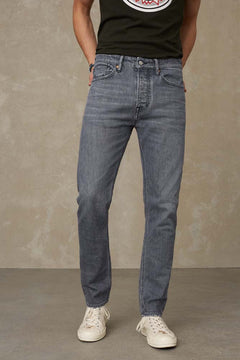 John Clean Carson Flintstone Gray Gedekte jeans