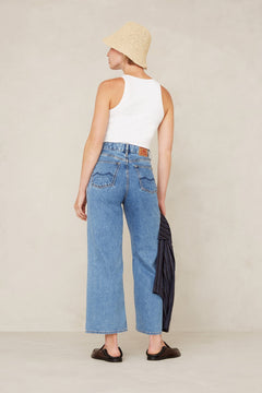 Elisabeth Cropped Jeans Clean Holo Mid Vintage