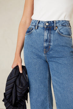 Elisabeth Cropped Jeans Clean Holo Mid Vintage