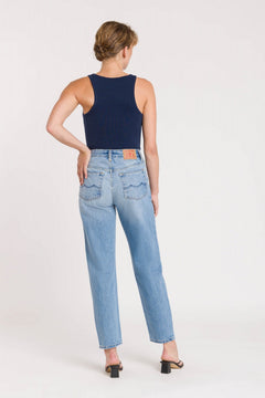 Caroline Cropped Jeans  Blue Reef Super Light