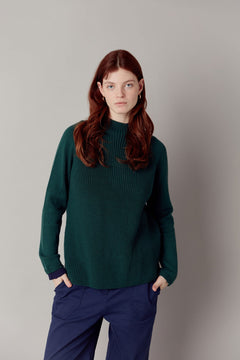 Katty Fine Merino Wool Jumper Ivy Green