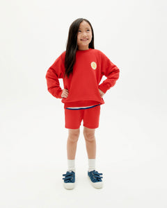 Kids' Azul Sweatshirt Lava Red