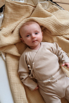 Baby's Wrap Body Beige