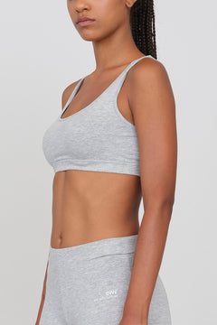 Sporty Set Leggings And Bra Grey