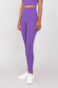 Sporty Set Leggings And Top Purple