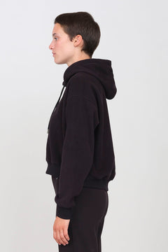 Women's Hooded Fleece Black