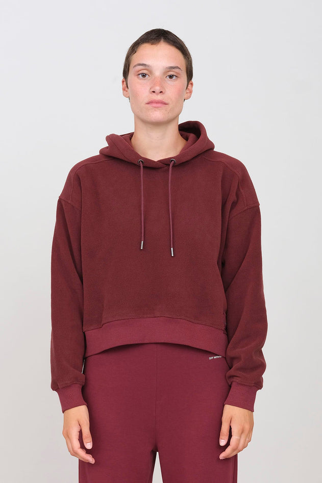 Women's Hooded Fleece Prune