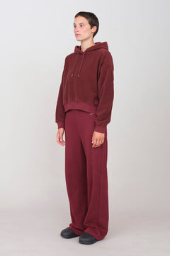 Women's Hooded Fleece Prune