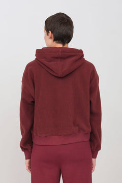 Women's Hooded Fleece Prune