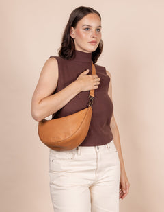 Leo Bag Soft Grain Leather Oak