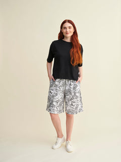 Lietukka Shorts Zwart En Wit