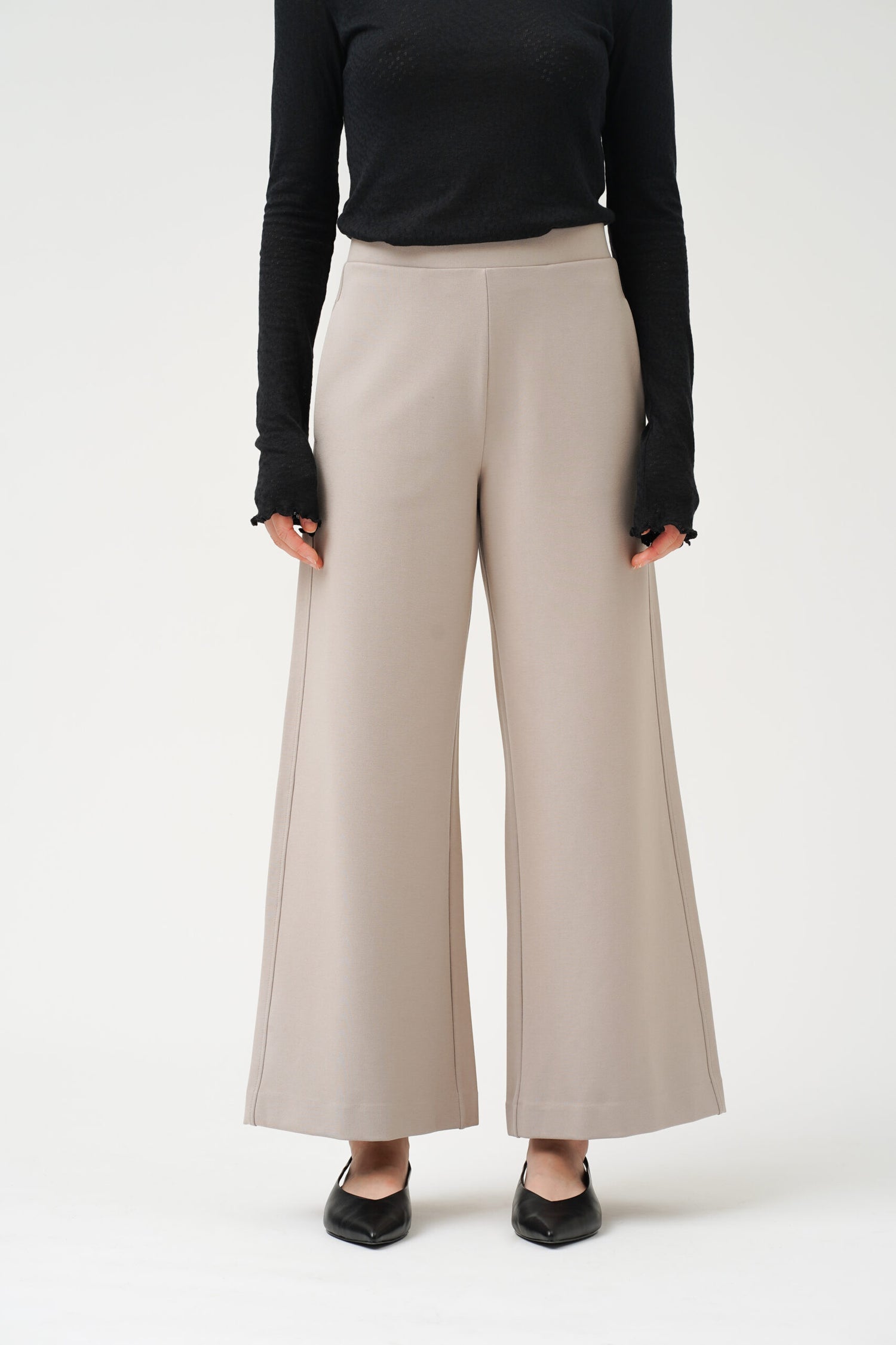 Lottie Wide Pants Ceramic