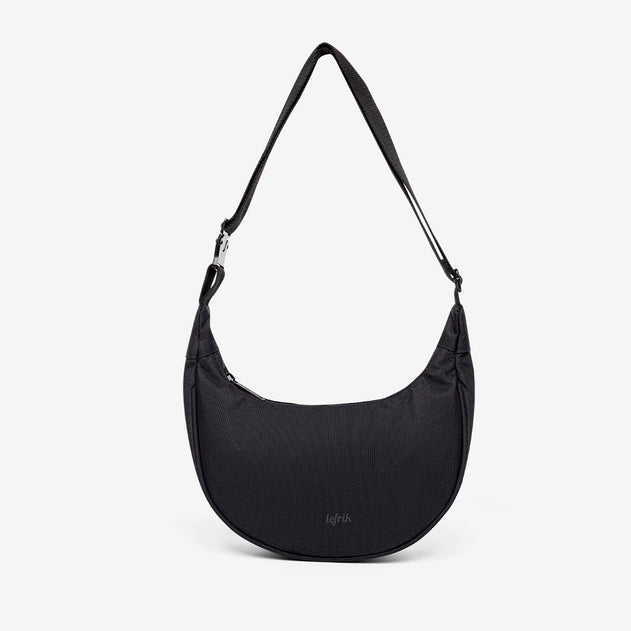 Lua Half Moon Bag Black