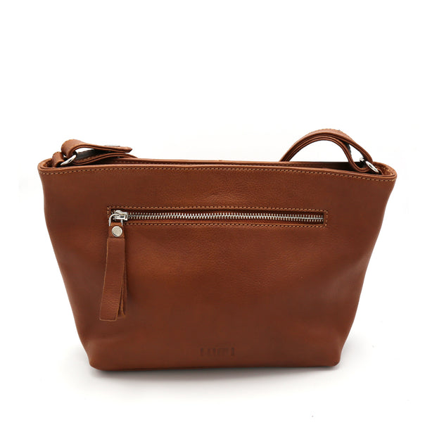 Medium tas Cognac