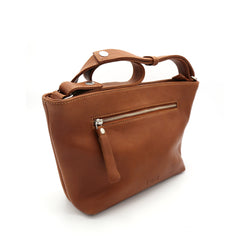 Medium tas Cognac